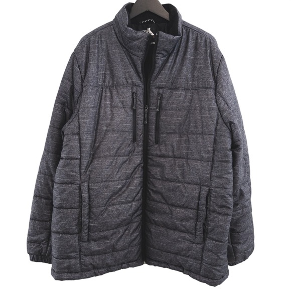 ZeroXposur Other - ZeroXposur Puffer Jacket Mens XXL Black Gray Quilted Insulated Winter Outdoor